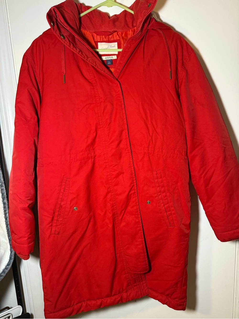 Universal Thread Bright Red Hooded Jacket